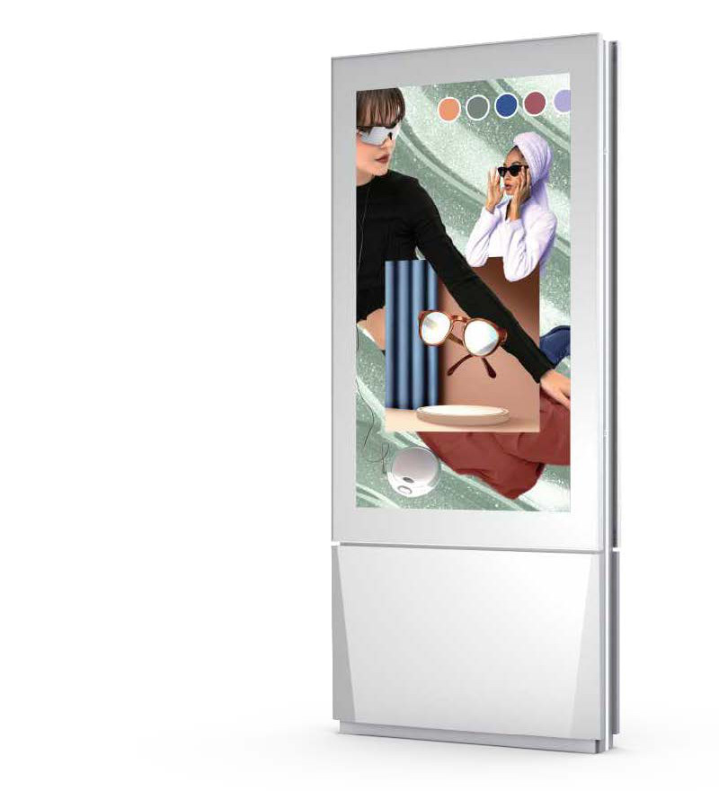 Keewin 55" 4K Indoor Dual-Sided Kiosk