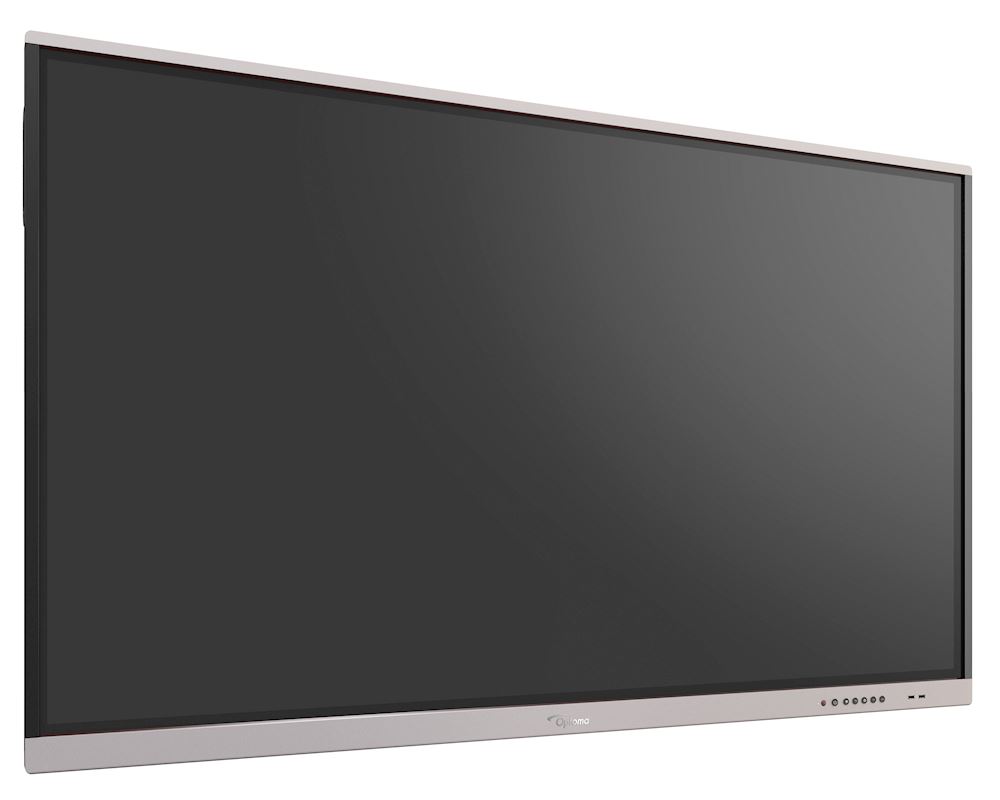 Optoma 5861RK 86" 4K IA Panel, Android 8 OS — Angle view