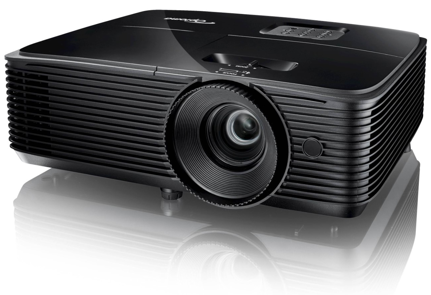 DLP Projector, 1920x1080, 3400 Lumens, 20,000:1 contrast, 10W Audio, D:W 1.58 - 2.06, 3 Year Warranty