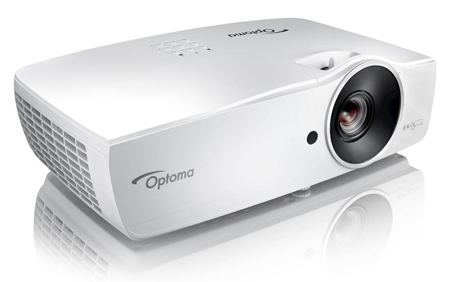 Optoma W461 DLP Projector, WXGA, 5000 Lumens — Angle view