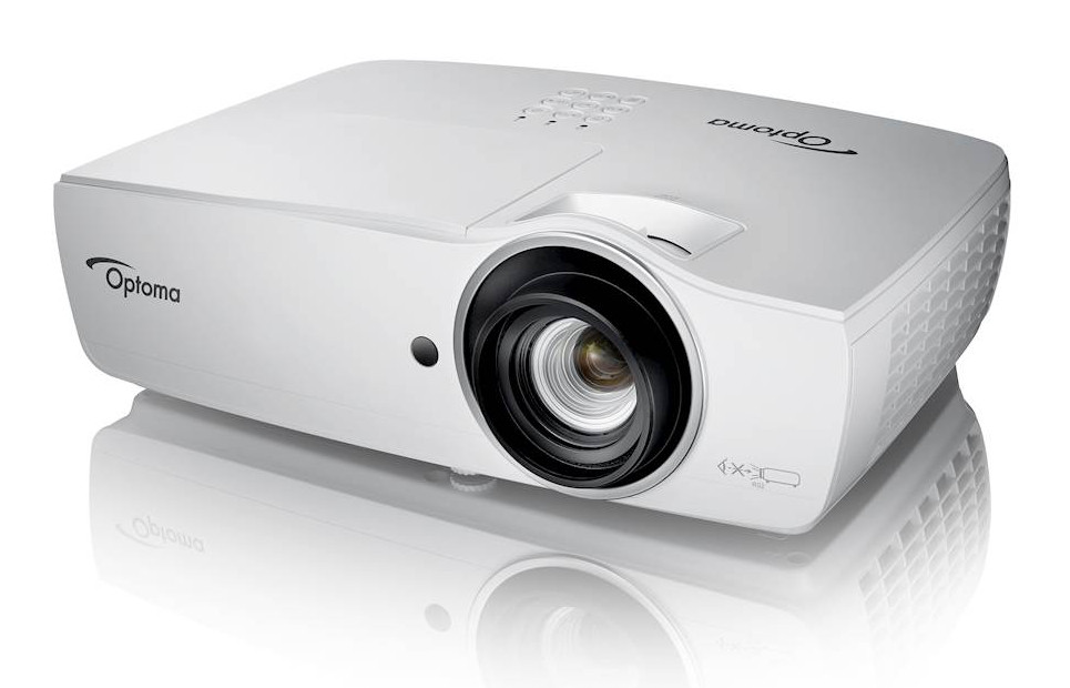Optoma WU470 DLP Projector, WUXGA, 5000 Lumens — Right angle view