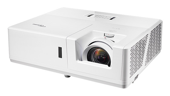 Optoma ZU606T-W Laser DLP Projector, WUXGA, 6000 Lumens — Angle view