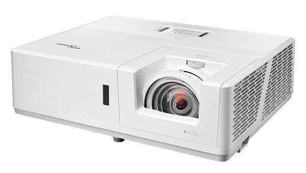Optoma ZU606TST-W Laser DLP Projector, WUXGA, 6000 Lumens — Angle view