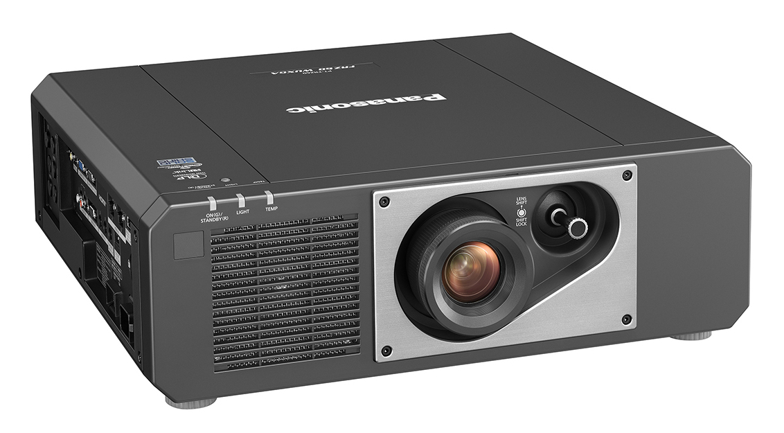 Panasonic PT-FRZ50BU7 Laser DLP Projector, WUXGA, 5200 Lumens - Left angle view