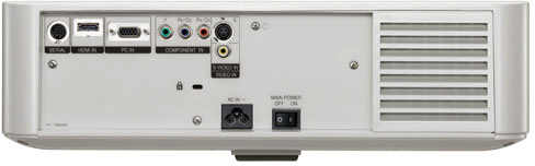 PT-AX200U Input Panel
