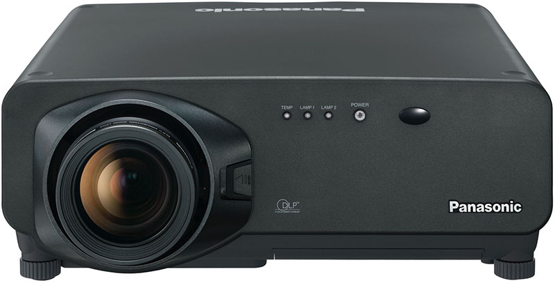 3-Chip DLP Projector, 7,000 ANSI Lumens, 4000:1 Contrast Ratio, SXGA+ (1400x1050), Optional Network Connectivity, H & V Lens Shift, Order Lens Separately.
