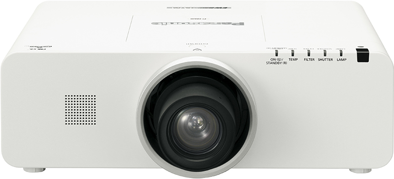 LCD Projector 1280 x 800, 5500 Lum, H & V lens shift, network control, shutter, corner keystone adjust, std lens, 3-yr warranty