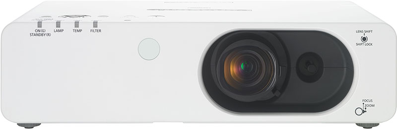LCD Projector, XGA, 4000 Lumens, HDMI, DVI-I, H & V Lens Shift, Wired (opt. wireless) Network Imaging & Control, 3-Year Warranty