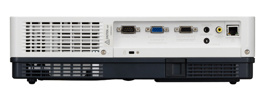 Back view with IO panel