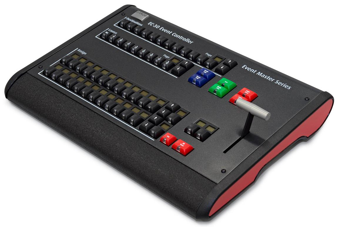 Barco EC-30 Event Controller — Perspective view