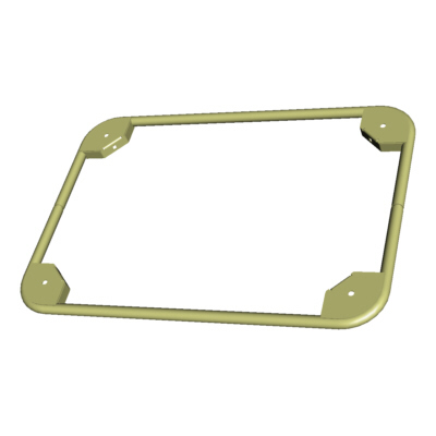 Top Frame - Actual color of frame is black