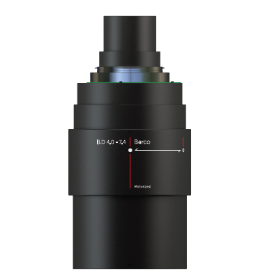 Barco R9803073 ILD Zoom Lens 4.0–7.4:1