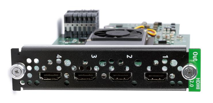 Barco R9004792 Event Master HDMI 2.0 Quad Output Card