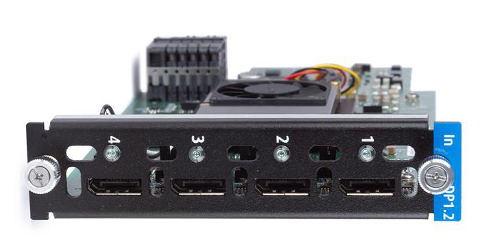 Barco R9004793 Event Master Quad DisplayPort 1.2 Input Card