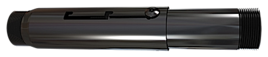Crimson Adjustable Length Extension Pipe, Black