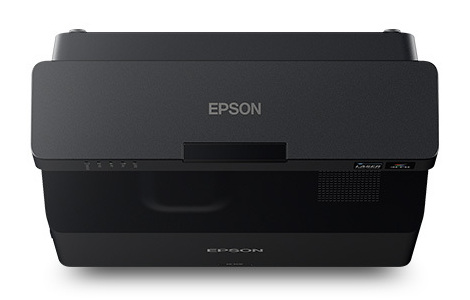 Epson PowerLite 755F Laser LCD UST Projector, 1080p, 3600 Lumens — Front view