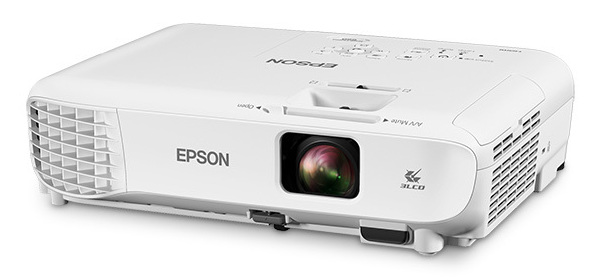 Epson Home Cinema 660 LCD Projector, 800x600, 3300 Lumens — Angle view