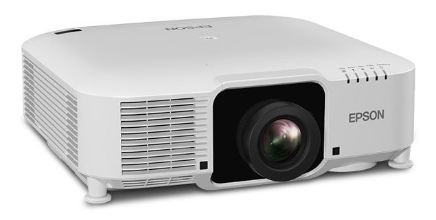 Epson L1060U Laser LCD Projector, WUXGA, 6000 Lumens — Left angle view