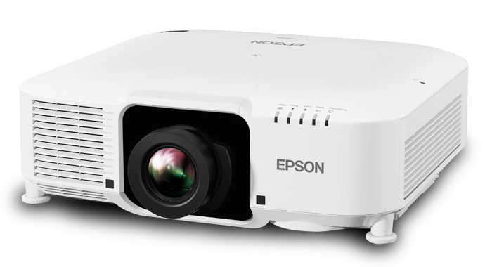 Epson Pro L1060WNL Laser LCD Projector, 1280x800 WXGA, 6000 Lumens — Angle view