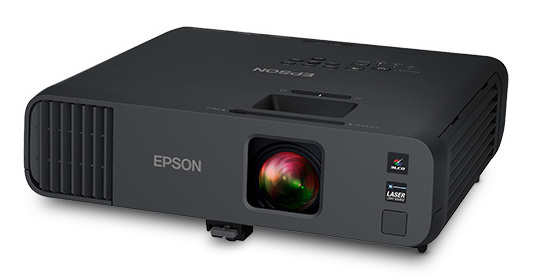Epson L255F Laser LCD Projector, 1080p, 4500 Lumens, Wireless — Angle view