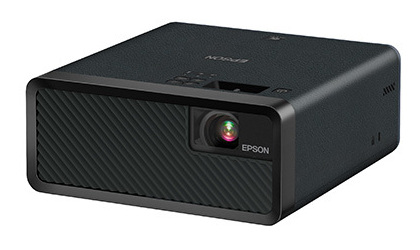 Epson W75 Mini Laser LCD Projector, WXGA, 2000 Lumens, Black — Left angle view
