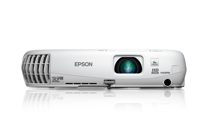 LCD Projector, 1280x800, 3000 Lumens, 1 Pair of RF 3D Glasses included, D:W 1.30-1.56:1, H&V Keystone, 2 Year Warranty