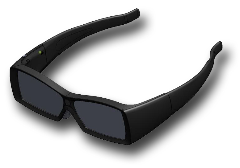 ProjectionDesign Crystal Eyes 5 Active 3D Glasses