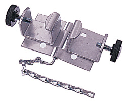 Hinged screen joining clamp