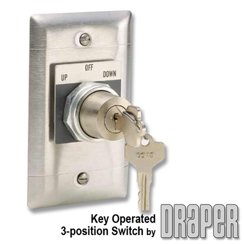 Draper Key-Operated 3-Position Switch