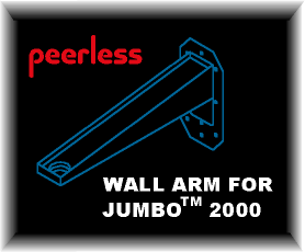 Jumbo 2000 TV Mount Wall Arm