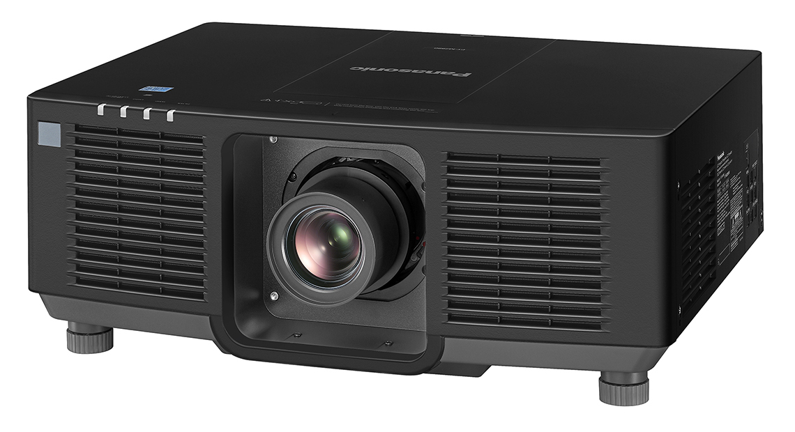 Panasonic PT-MZ780BU Laser LCD Projector, WUXGA, 7000 Lumens — Left angle view