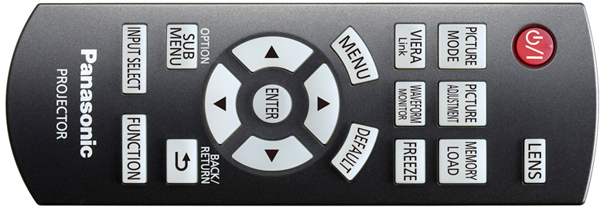 PT-AE4000U Remote