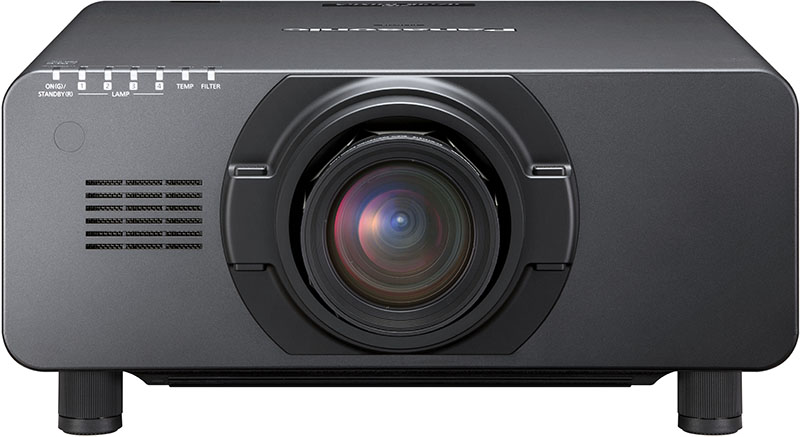 3-DLP Projector, 1920x1200, 20K Lumens, 10K:1 Contrast, 3D, Geometry Adj, Lens Memory, 3G-SDI, 12K Hr Filter, 3-year warranty