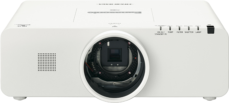 LCD Projector 1280 x 800, 5500 Lum, H & V lens shift, network control, shutter, corner keystone adjust, No Lens, 3-yr warranty