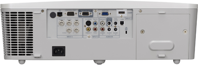PLC-WM4500/L, PLC-WM5500/L, and PLC-ZM5000/L Connection Panel