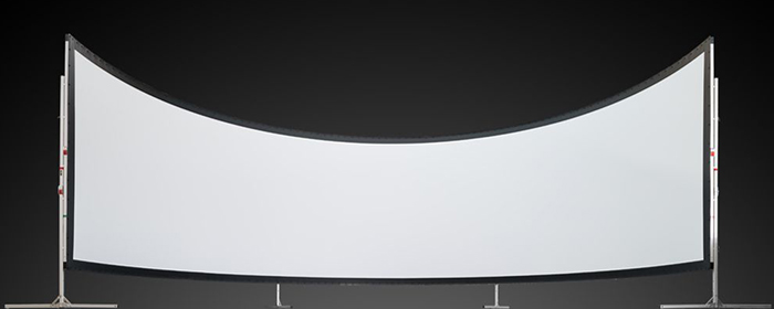 Curve Projection Screens