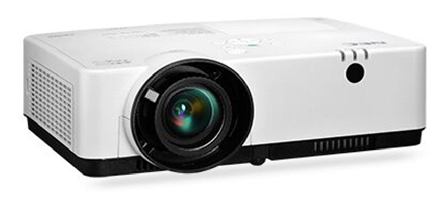 NEC ME382U LCD Projector, 1920x1200 WUXGA, 3800 Lumens— Left angle view